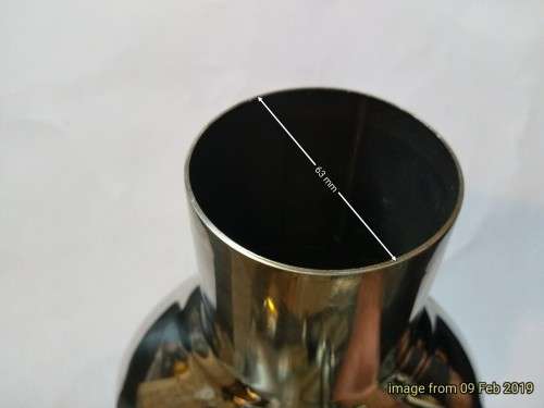 EXHAUST TAIL PIPE  - DOUBLE PIPE